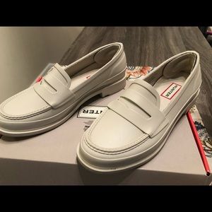 Hunter penny loafers